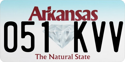 AR license plate 051KVV