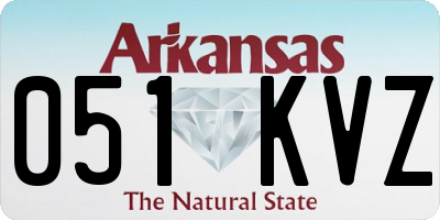 AR license plate 051KVZ