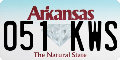 AR license plate 051KWS