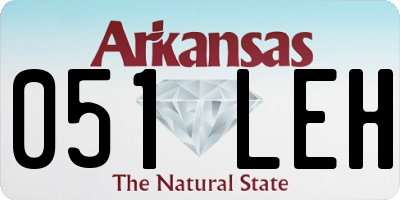 AR license plate 051LEH