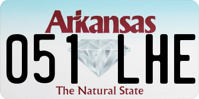 AR license plate 051LHE