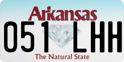 AR license plate 051LHH