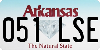 AR license plate 051LSE