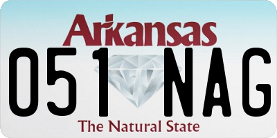 AR license plate 051NAG