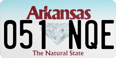 AR license plate 051NQE