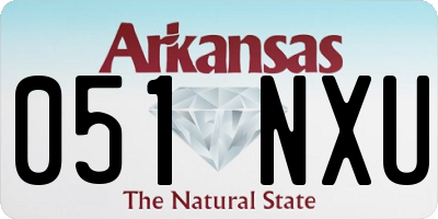 AR license plate 051NXU