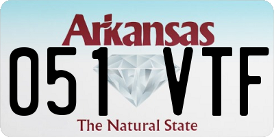 AR license plate 051VTF