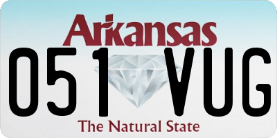 AR license plate 051VUG