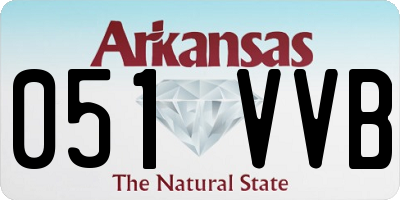 AR license plate 051VVB