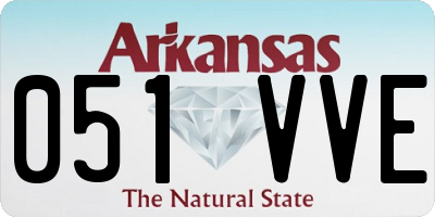 AR license plate 051VVE