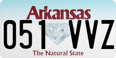 AR license plate 051VVZ