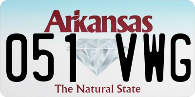 AR license plate 051VWG