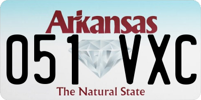 AR license plate 051VXC