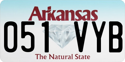 AR license plate 051VYB