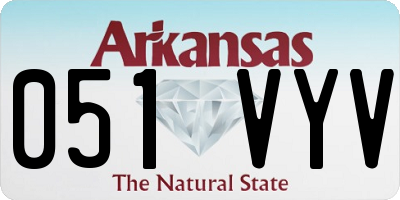 AR license plate 051VYV