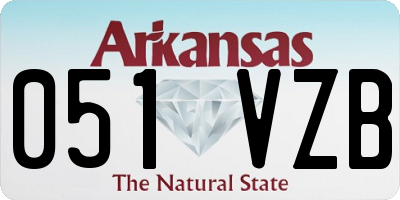 AR license plate 051VZB