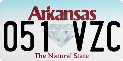 AR license plate 051VZC