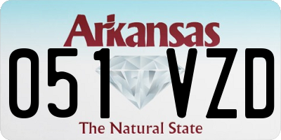 AR license plate 051VZD