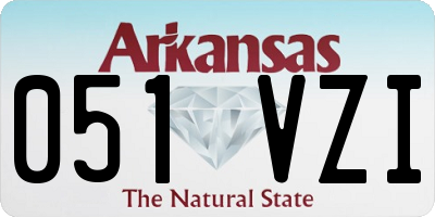 AR license plate 051VZI