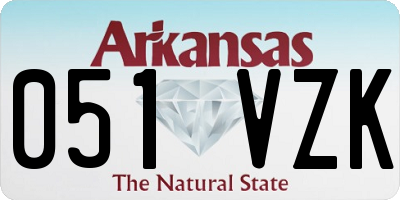 AR license plate 051VZK