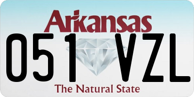 AR license plate 051VZL