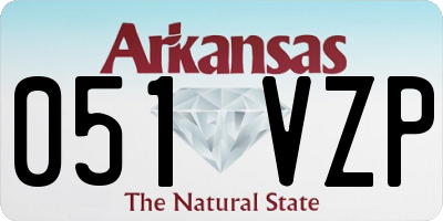 AR license plate 051VZP