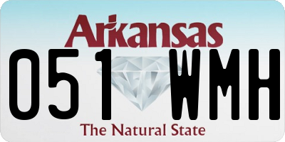 AR license plate 051WMH