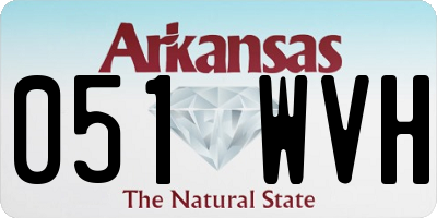 AR license plate 051WVH