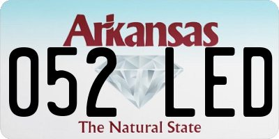 AR license plate 052LED
