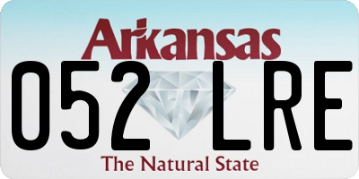 AR license plate 052LRE