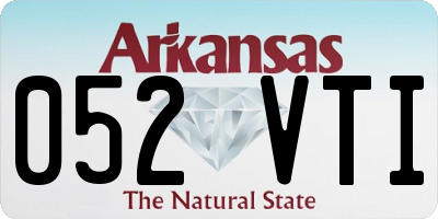 AR license plate 052VTI