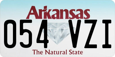 AR license plate 054VZI