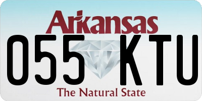 AR license plate 055KTU