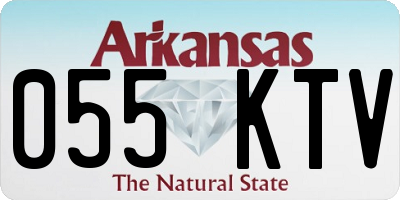 AR license plate 055KTV