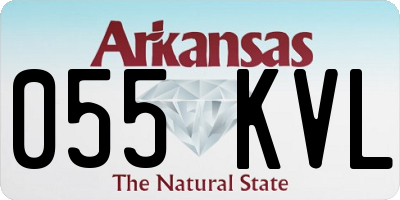 AR license plate 055KVL
