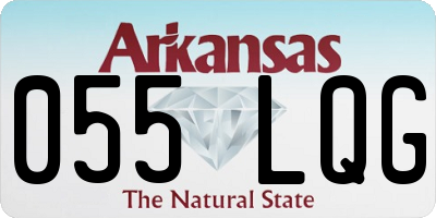 AR license plate 055LQG