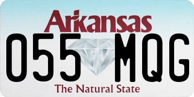 AR license plate 055MQG