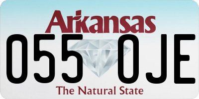 AR license plate 055OJE