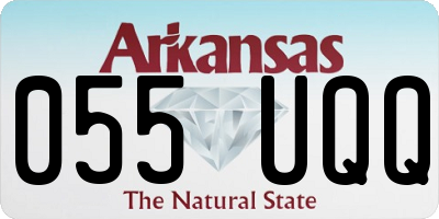 AR license plate 055UQQ
