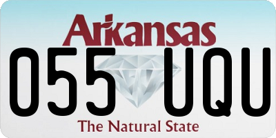AR license plate 055UQU