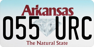 AR license plate 055URC