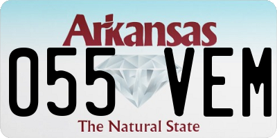 AR license plate 055VEM