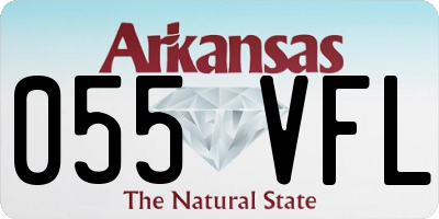 AR license plate 055VFL