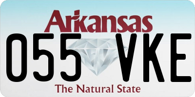 AR license plate 055VKE