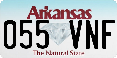 AR license plate 055VNF