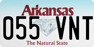 AR license plate 055VNT