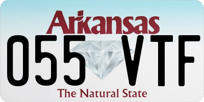 AR license plate 055VTF