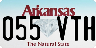 AR license plate 055VTH