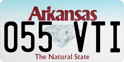 AR license plate 055VTI