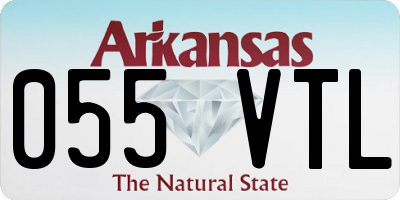AR license plate 055VTL